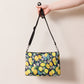 Crossbody Bag Lemons & Butterflies | Black twistedcaster