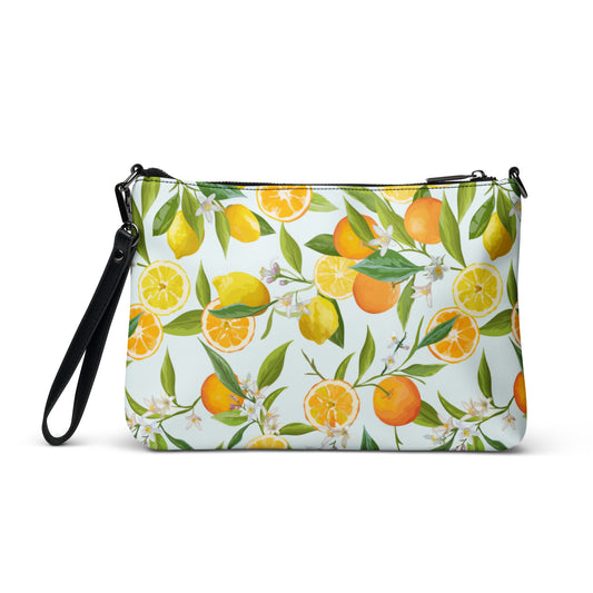 Crossbody Bag Lemons & Oranges | Blue twistedcaster