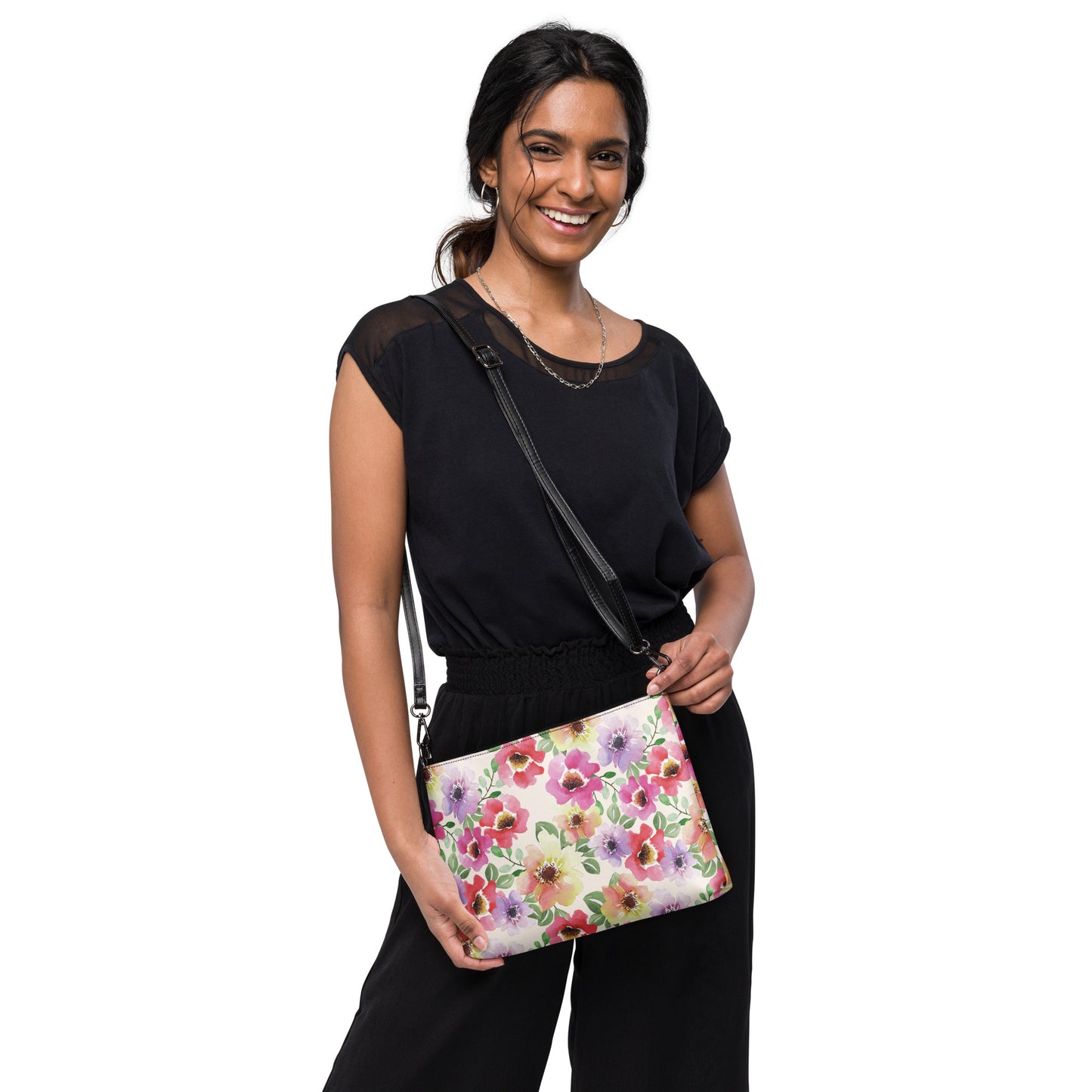 Crossbody Bag Water Flowers twistedcaster