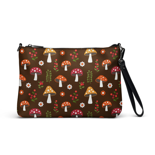 Crossbody Bag Mushrooms Cottagecore twistedcaster