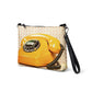 Crossbody Bag Yellow Retro Vintage Phone twistedcaster