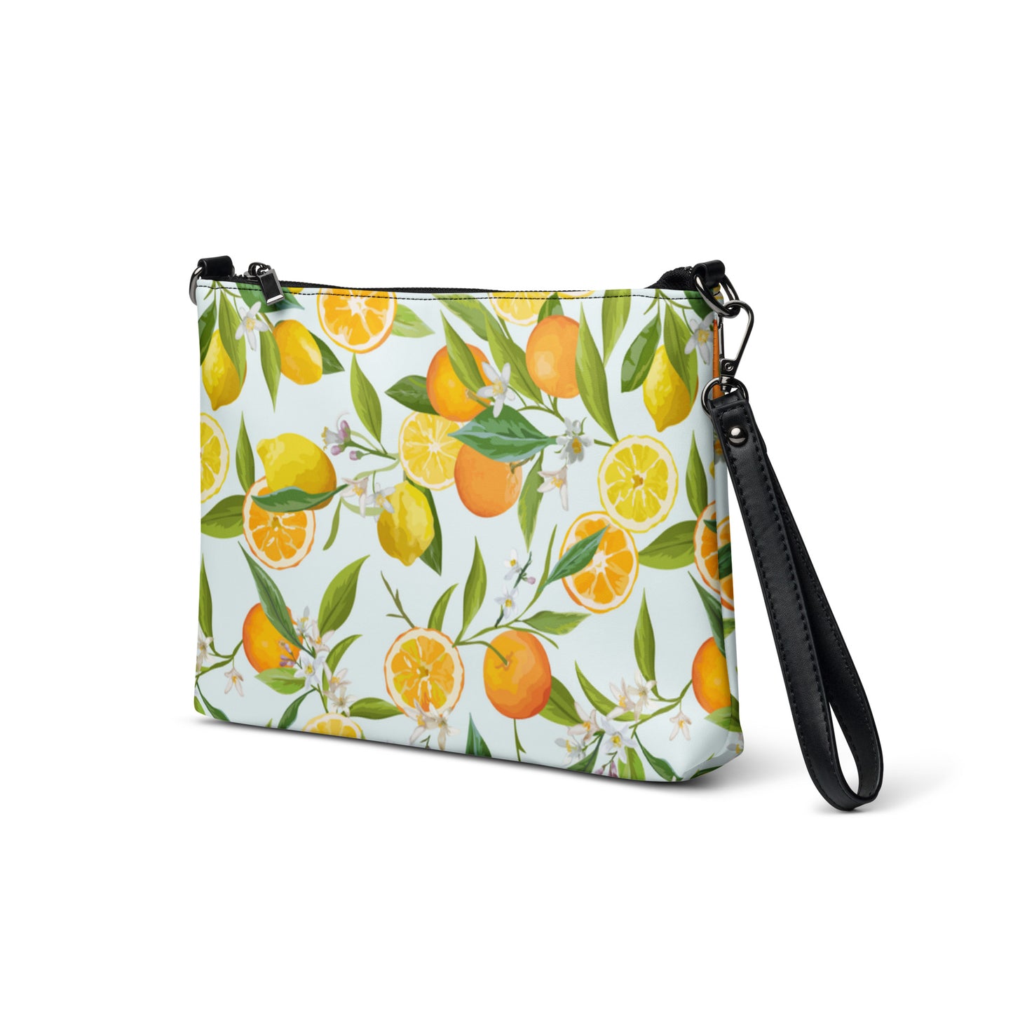 Crossbody Bag Lemons & Oranges | Blue twistedcaster