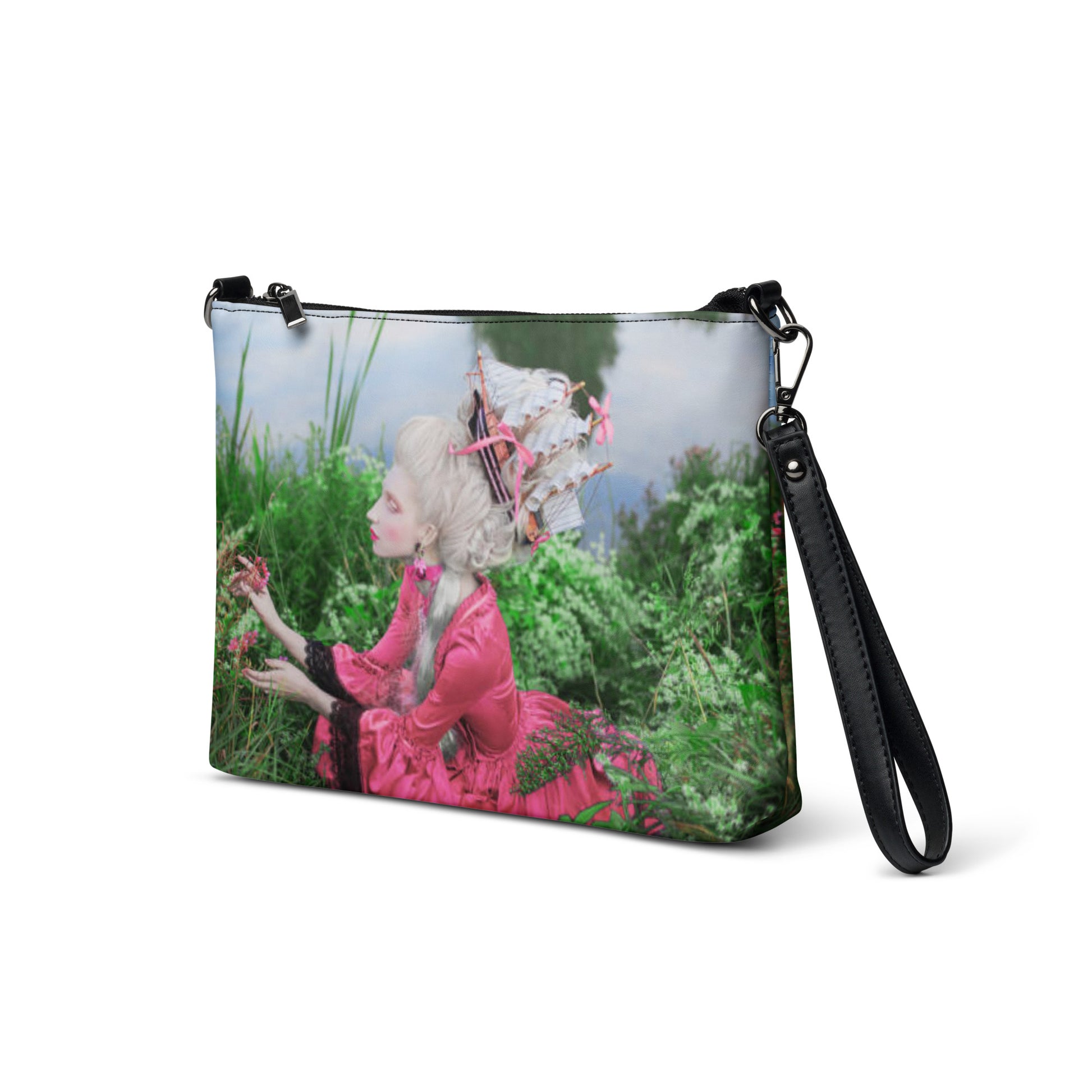 Crossbody Bag Baroque Pink Garden twistedcaster