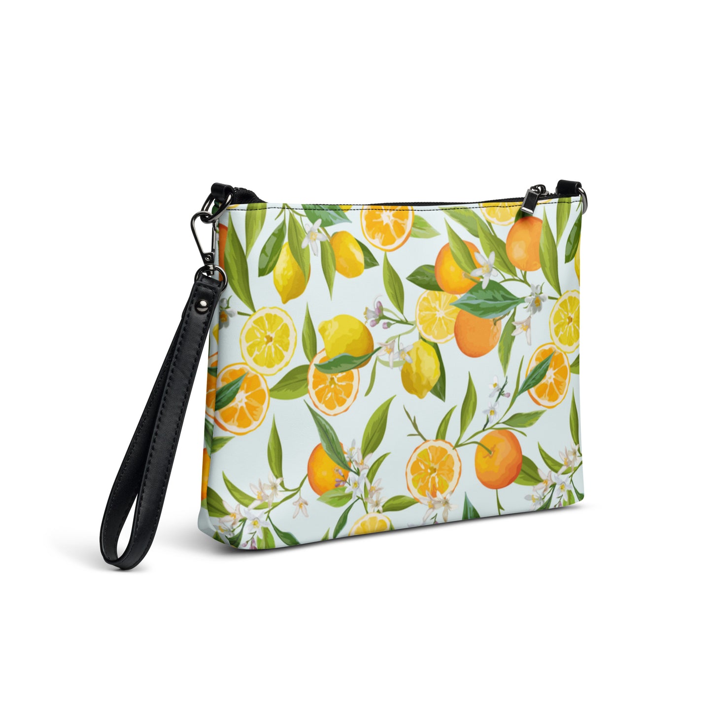 Crossbody Bag Lemons & Oranges | Blue twistedcaster