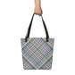 Diamond Plaid Women’s Tote bag twistedcaster