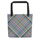 Diamond Plaid Women’s Tote bag twistedcaster