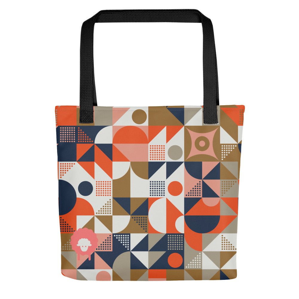 Geometric Autumn Vibes Women’s Tote bag twistedcaster