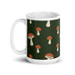 White Mug Cottage Mushrooms | Green twistedcaster