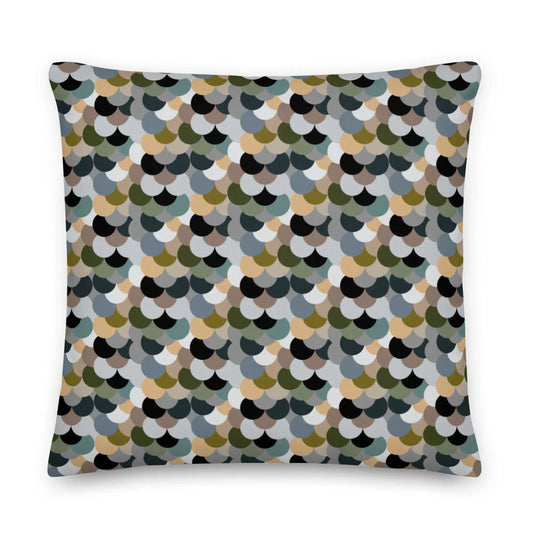 Abstract Pebbles Premium Throw Pillow twistedcaster