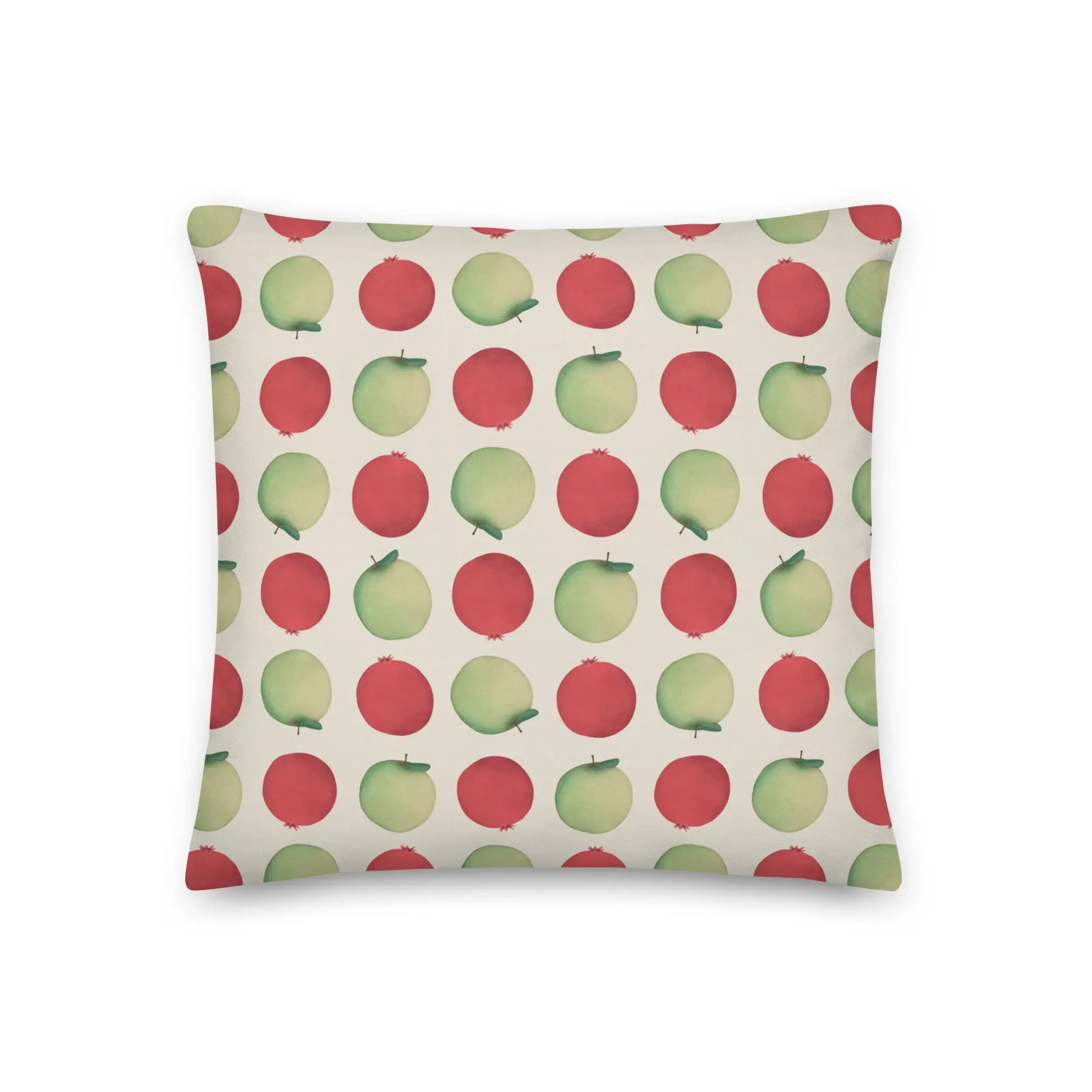 Apples Minimalist Premium Throw Pillow twistedcaster