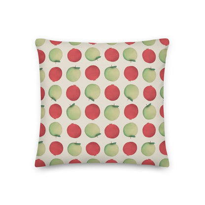 Apples Minimalist Premium Throw Pillow twistedcaster