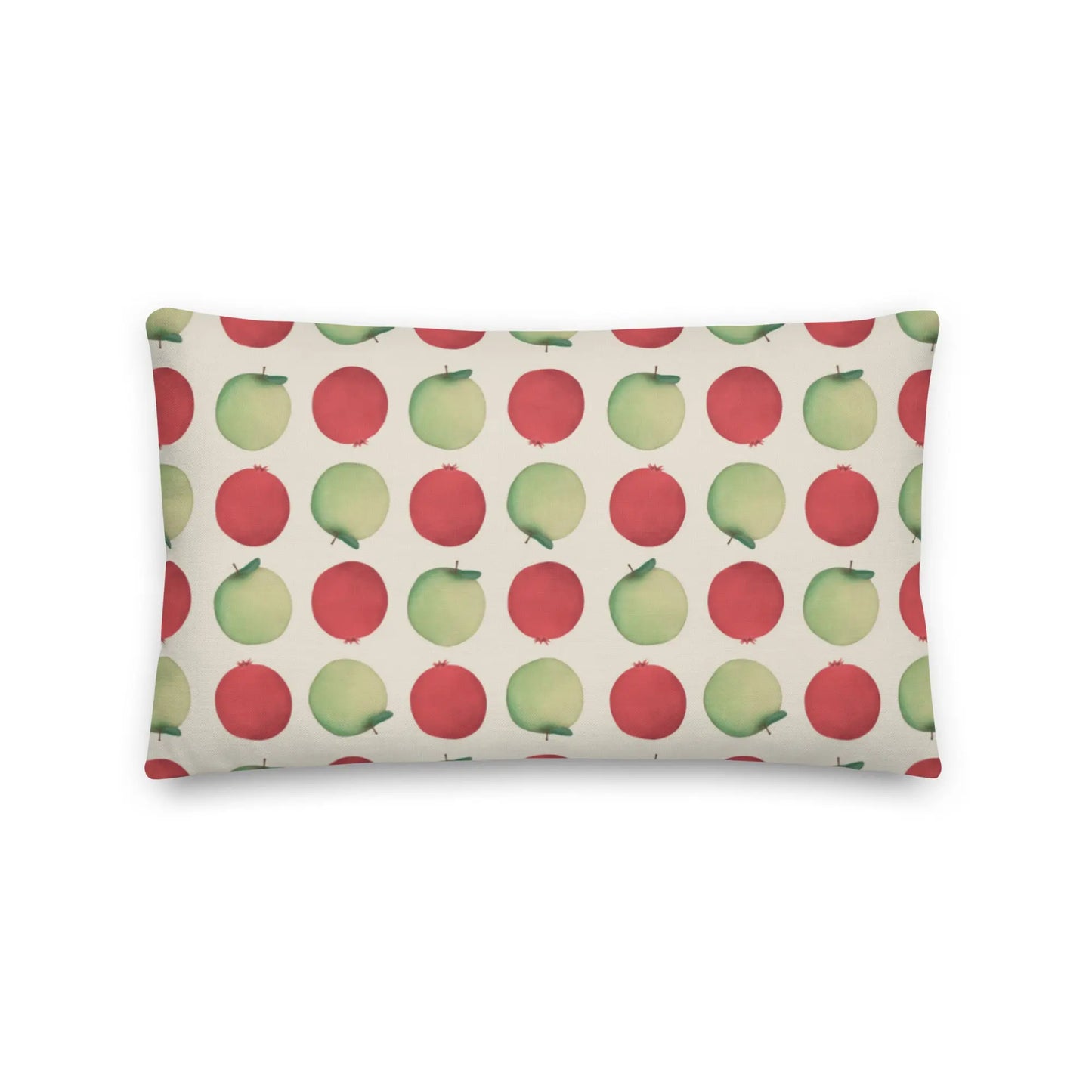 Apples Minimalist Premium Throw Pillow twistedcaster