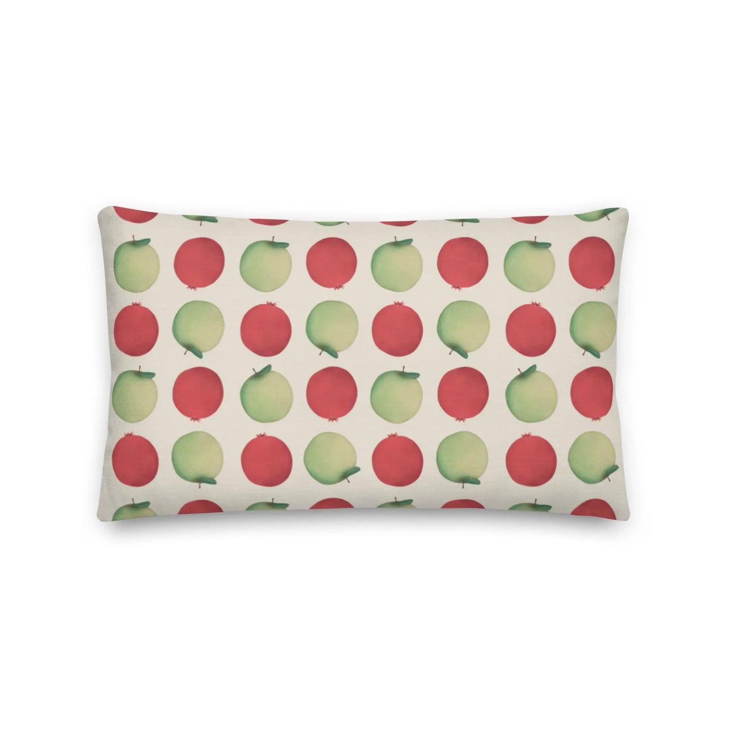 Apples Minimalist Premium Throw Pillow twistedcaster