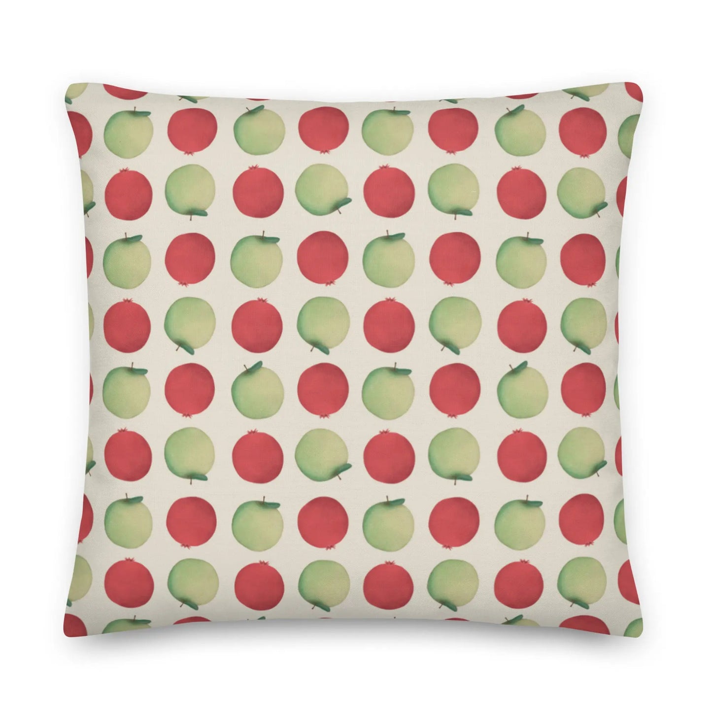 Apples Minimalist Premium Throw Pillow twistedcaster