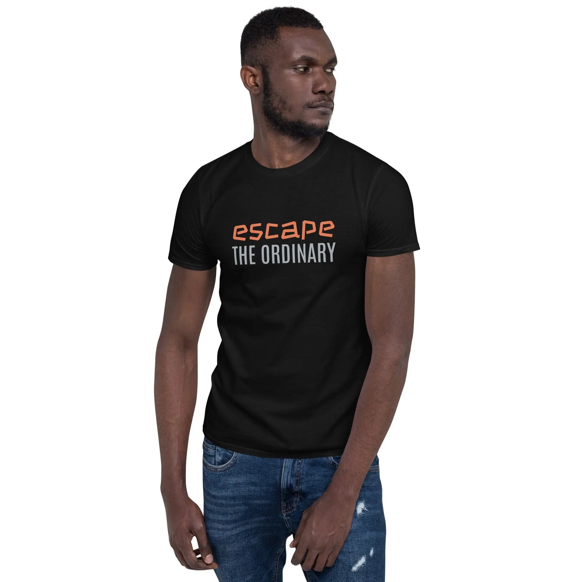 Graphic Short-Sleeve Unisex T-Shirt | Escape the Ordinary | Adventure Tee twistedcaster