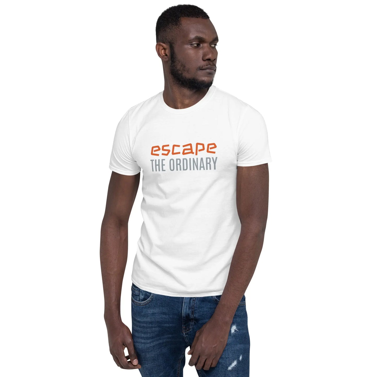 Graphic Short-Sleeve Unisex T-Shirt | Escape the Ordinary | Adventure Tee twistedcaster