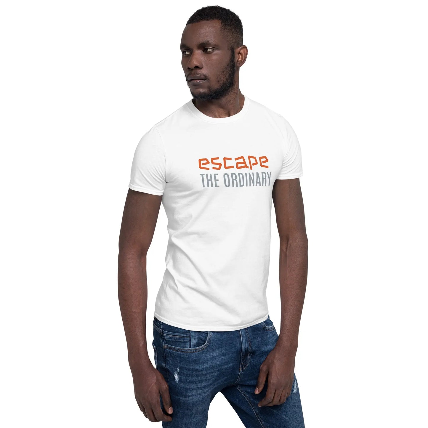 Graphic Short-Sleeve Unisex T-Shirt | Escape the Ordinary | Adventure Tee twistedcaster