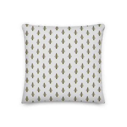 Holiday Pines Premium Throw Pillow twistedcaster