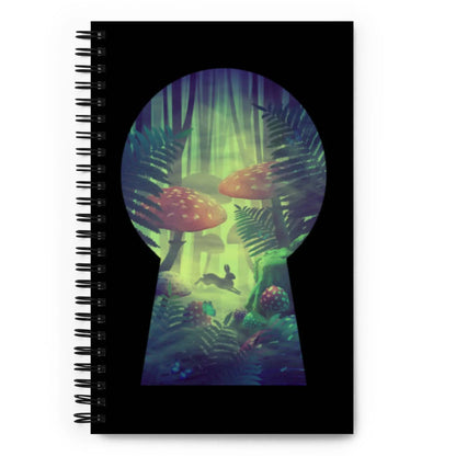 Keyhole Spiral notebook | Fantasy twistedcaster