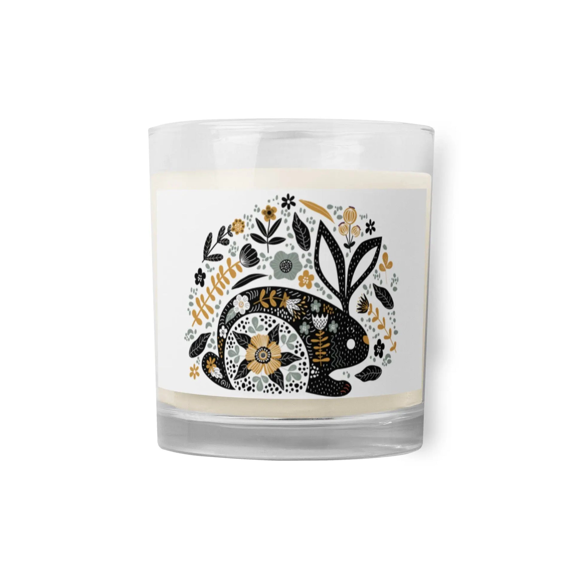 New Boho Forest Animals Container Soy Wax Candle | Rabbit twistedcaster